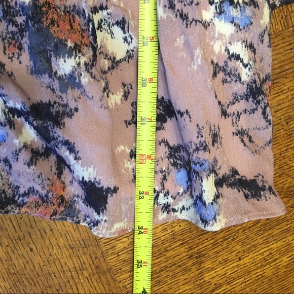 Lush Pink Abstract Floral Dress - Picture 8 of 8